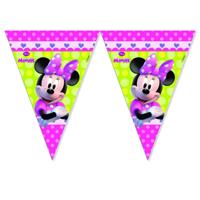 Disney vlaggenlijn Minnie Mouse junior 2 meter groen/roze - thumbnail