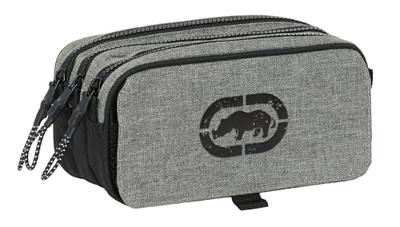 Pennenetui met 3 vakken Eckō Unltd. Rhino Zwart Grijs 21,5 x 10 x 8 cm Pennenetui met 3 vakken Eckō Unltd. Rhino Zwart Grijs 21,5 x 10 x 8 cm