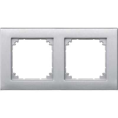 Merten 486260 Afdekking Frame System M Aluminium 1 stuk(s)
