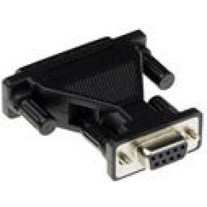 ACT AB9141 D-sub Adapter 9 polig female naar 25 polig male with molded body