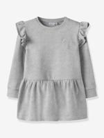 NAME IT sweater jurk voor meisjes met pailletten gemêleerd grijs - thumbnail