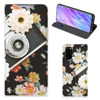Samsung Galaxy S20 Stand Case Vintage Camera - thumbnail