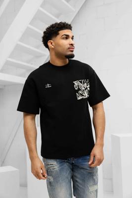 Project X Paris Bandana T-Shirt Heren Zwart - Maat S - Kleur: Zwart | Soccerfanshop