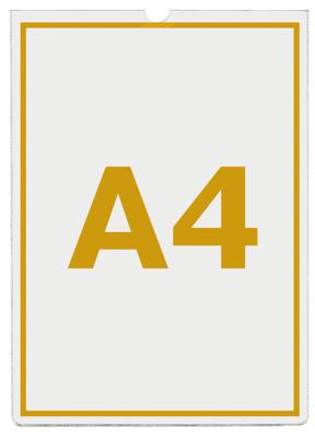 Insteekmap U-model Esselte A4 0.11mm PP transparant 100st Insteekmap U-model Esselte A4 0.11mm PP transparant 100st