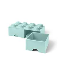 Room Copenhagen LEGO Brick Drawer 8 Blauw opbergdoos - thumbnail