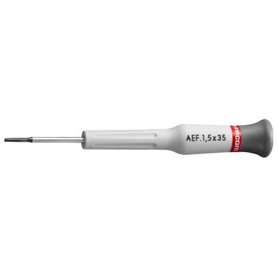 Facom micro-tech® schroevendraaier | voor sleufschroeven | 2,5 x 35 mm - aef.2.5x35