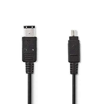 Nedis FireWire-kabel, stekker met 4 pins, 6-polig