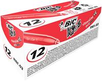 BIC visa color kleurstiften, lijndikte 3 mm, rood, 12 stuk/ 1 doos - thumbnail