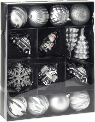 Xmas Hangdeco Set 20Pcs Zilver kerst Nampook - Nampook Xmas Hangdeco Set 20Pcs Zilver kerst Nampook - Nampook
