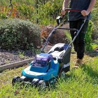 Makita DLM382CM2 Accu Grasmaaier 38cm 2x18V 4.0Ah - thumbnail