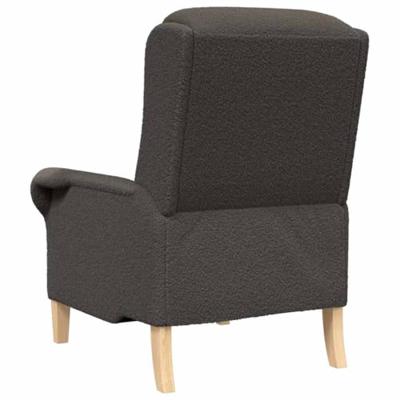 Fauteuil Donkergrijs 76 x 94 x 102 cm Stof