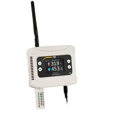PCE Instruments PCE-THT 10 Vocht datalogger, Temperatuur datalogger 0 tot 99.9 % Hrel