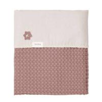 Koeka Antwerp baby wiegdeken 75x100 cm Plum/Pebble - thumbnail