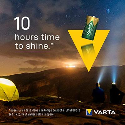VARTA oplaadbare accu Ready2Use C 3000 mAh 2-Pack zwart