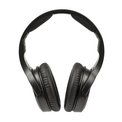 Trevi FRS 1480 R stereo hoofdtelefoon voor tv, draadloze RF-ontvanger, laadstation, optische digitaal, 3,5 mm jackstekker, RCA, verstelbare beugel, automatische uitschakeling