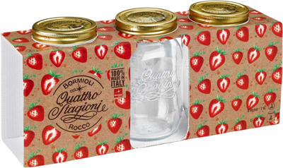 Bormioli Rocco Weckpot Quattro Stagioni - ø 8.6 cm / 1 liter - 3 stuks Bormioli Rocco Weckpot Quattro Stagioni - ø 8.6 cm / 1 liter - 3 stuks