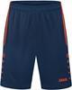 JAKO 4499K Short Allround Kids - Navy/Flame - 164