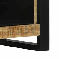 Badkamerkast met plank Bruin 40 x 30 x 90 cm Massief mangohout - thumbnail