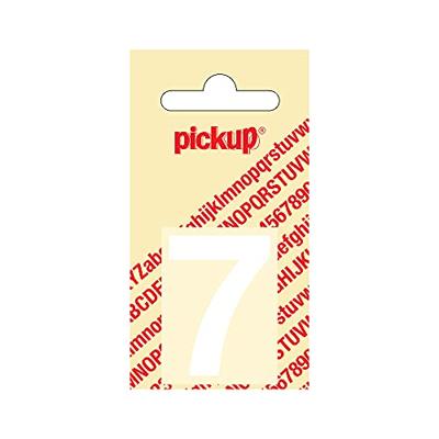 Plakcijfer Helvetica 40 mm Sticker witte cijfer 7 Pickup - Pickup Plakcijfer Helvetica 40 mm Sticker witte cijfer 7 Pickup - Pickup