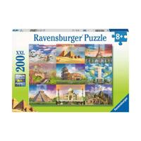 Puzzel Ravensburger 13290 XXL Monumentos del mundo 200 Onderdelen - thumbnail