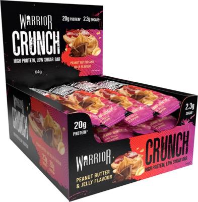 Warrior Crunch Bar Peanut Butter Jelly (12 x 64 g) Warrior Crunch Bar Peanut Butter Jelly (12 x 64 g)