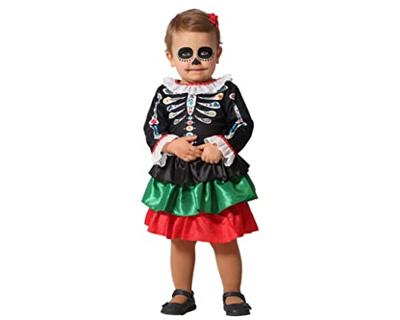 Kostuums voor Kinderen Multicolour Skelet Maat 6-12 Maanden