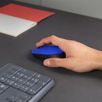 Wireless muis Logitech 910-004640 Blauw - thumbnail