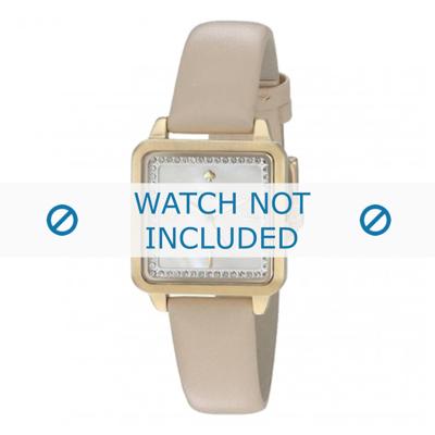 Horlogeband Kate Spade New York KSW1113 Leder Beige 14mm Horlogeband Kate Spade New York KSW1113 Leder Beige 14mm