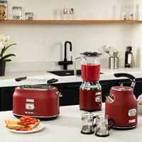 Westinghouse Retro Waterkoker - 1.7 liter - Rood - thumbnail
