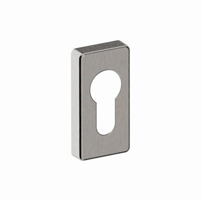 Hardbrass Cilinderrozet Shuffle rechthoek - RVS Hardbrass Cilinderrozet Shuffle rechthoek - RVS