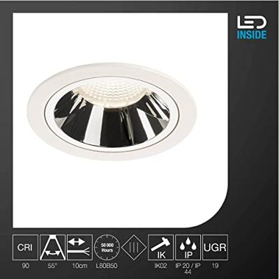 SLV 1003981 NUMINOS L LED-inbouwlamp LED vast ingebouwd 25.41 W Wit SLV 1003981 NUMINOS L LED-inbouwlamp LED vast ingebouwd 25.41 W Wit