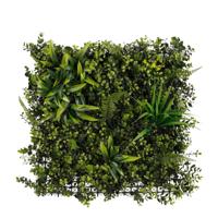 Kunstplant mica mat planten groen mix | 6 stuks - thumbnail
