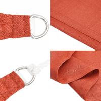 VidaXL Zonnezeil 160 g/m² 2,5x3 m hdpe terracottakleurig - thumbnail
