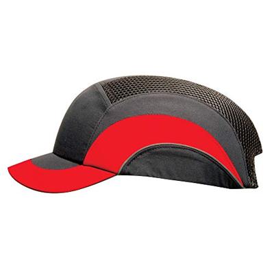 Baseballpet hardcap a1+ rood/grijs jsp