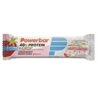 POWERBAR 40% protein+ crisps (12 x 40gr) - strawberry white chocolate - thumbnail