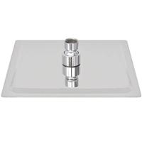 Regendouchekop roestvrij staal 20x20 cm vierkant - thumbnail