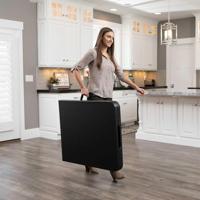 Vouwtafel Lifetime Zwart 183 x 73 x 76 cm - thumbnail