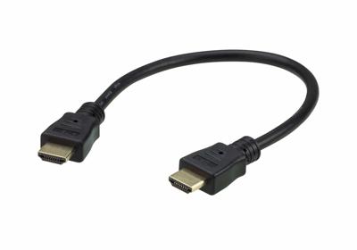 ATEN Hogesnelheids-HDMI-Kabel met Ethernet, zwart, 0,3 m