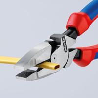Knipex Kracht-kombitang "Lineman&apos;s Pliers" Amerikaans model | Meer-componentengrepen | Zwart geatramenteerd | Lengte 240 mm - 09 02 240 - thumbnail