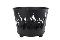 Vuurkorf Fire zwart metaal - thumbnail