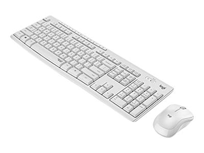 MK295 Silent - Toetsenbord en muis set - draadloos - 2.4 GHz - QWERTZ - Duits - gebroken wit MK295 Silent - Toetsenbord en muis set - draadloos - 2.4 GHz - QWERTZ - Duits - gebroken wit