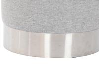 Voetensteun Home ESPRIT Grijs Zilverkleurig 35 x 35 x 42 cm - thumbnail