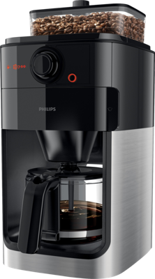 Philips Grind & Brew Koffiezetapparaat met geïntegreerde koffiemolen