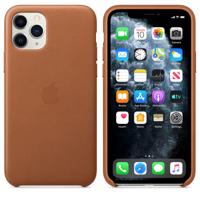Apple leather case iPhone 11 Pro Saddle Brown - thumbnail