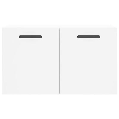 Wandkast 60x36,5x35 cm bewerkt hout wit