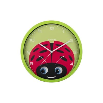 Karlsson - Wall Clock Peekaboo Ladybug