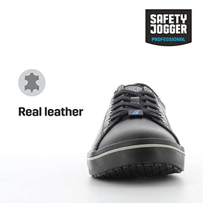 Oxypas Sneaker leer Clark | Zwart | Maat 43 - 00,154,154,43 Oxypas Sneaker leer Clark | Zwart | Maat 43 - 00,154,154,43