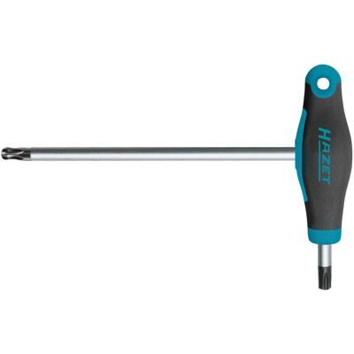 HAZET Schroevendraaier · met T-greep 829KKT-T30 · Binnen-TORX®-profiel · SW T30