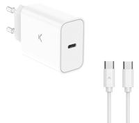 Oplader KSIX Wit 30 W - thumbnail