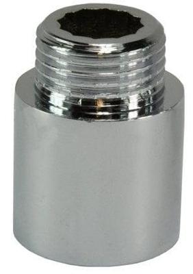 Riko verlengkoppeling 1/2" x 25 mm chroom